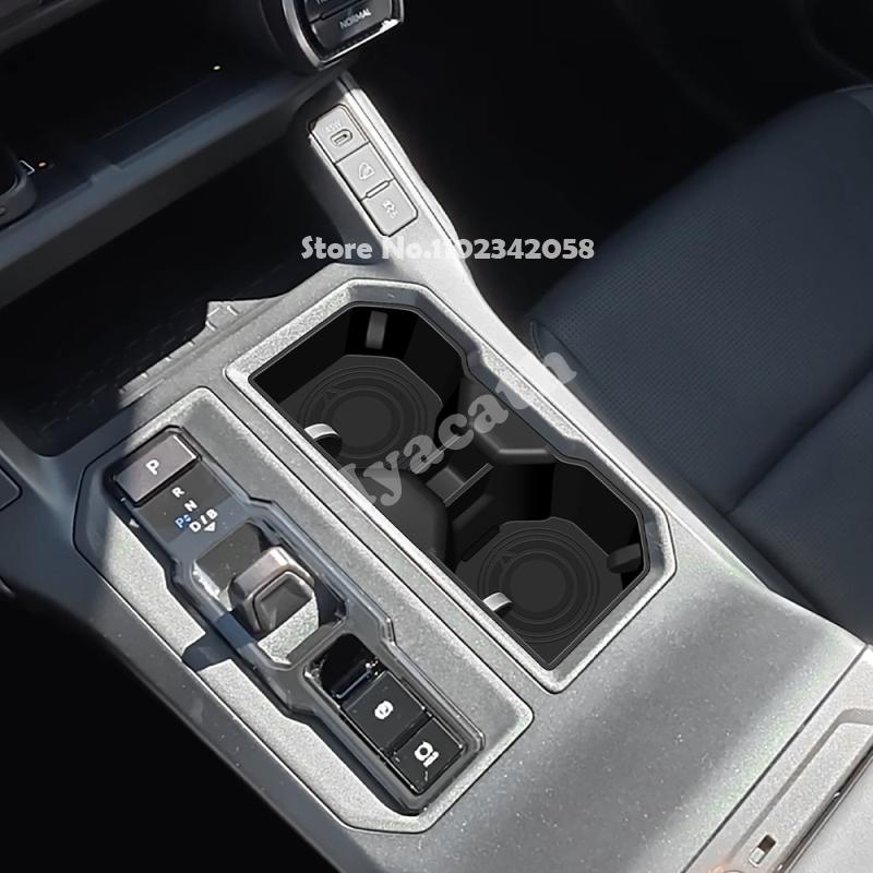 LHD FOR TOYOTA RAV4 RAV 4 GR sport 2026 2027 silicone Lower layer Wireless charging Copilot tray front rear water cup holder pad