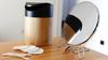 Bathroom Basket Mini Bamboo Table Garbage Restaurant Garbage Bin