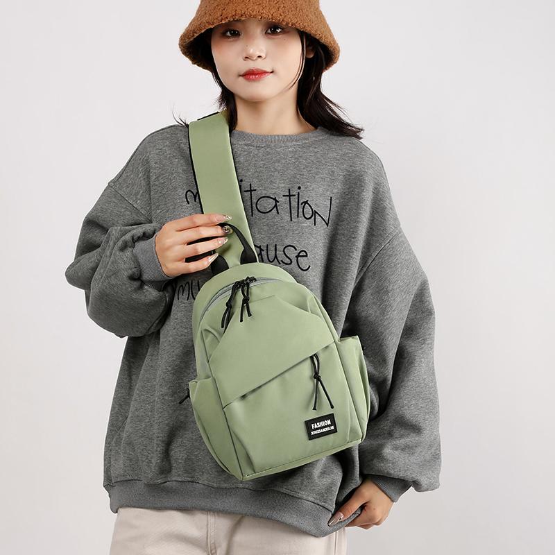 Chest Bag for Women  Waterproof Lightweight   Boys Crossbody Bag Outdoor Sports Style Shoulder Bag Cycling Backpack