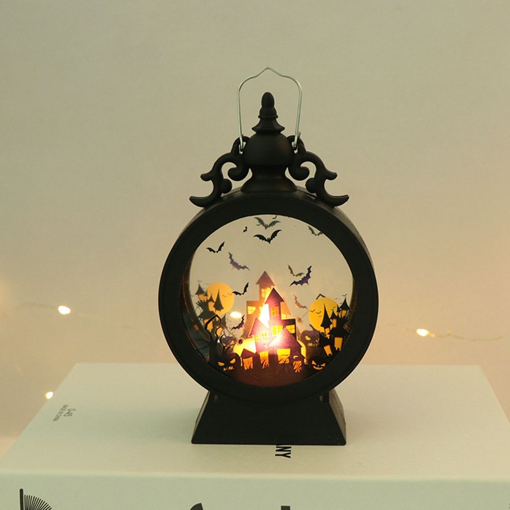 Hanging Ornament Halloween Party Layout Vintage Lantern Halloween Decor Small Wind Light