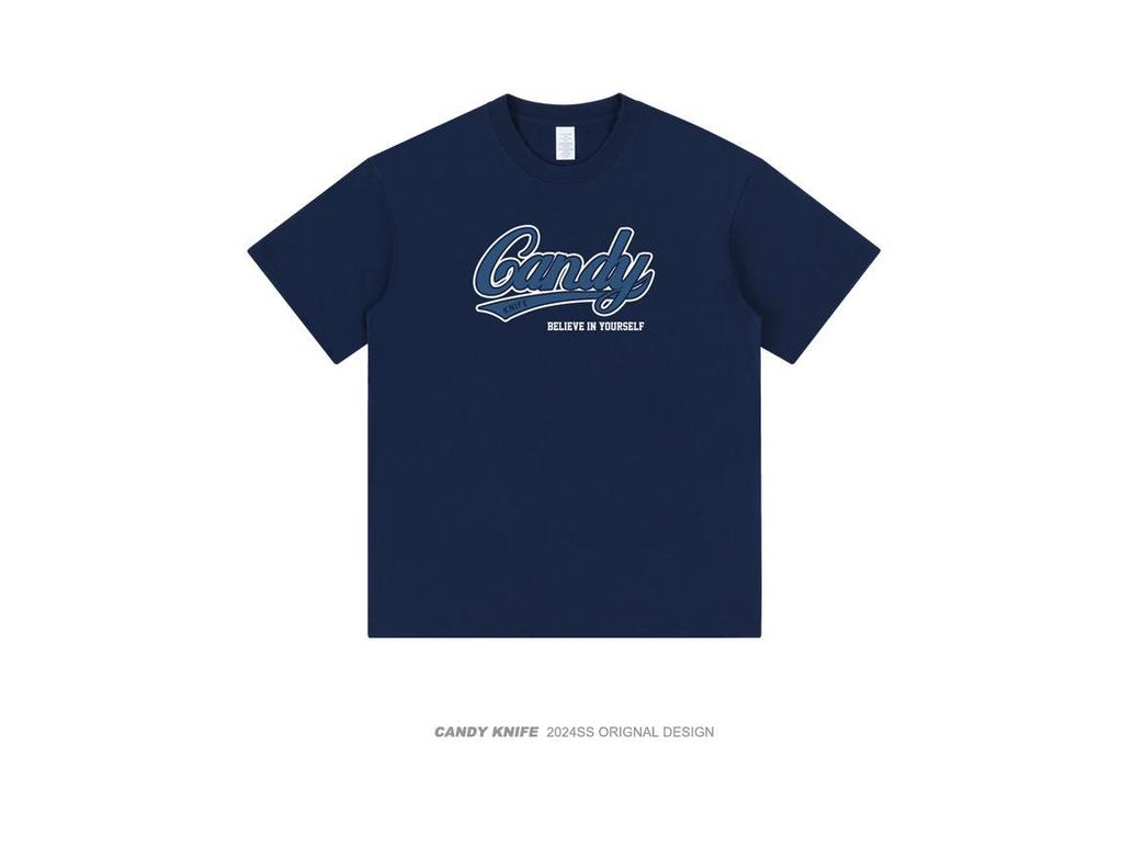 Retro Vintage Unisex Pure Cotton Heavyweight Short Sleeve T-Shirt