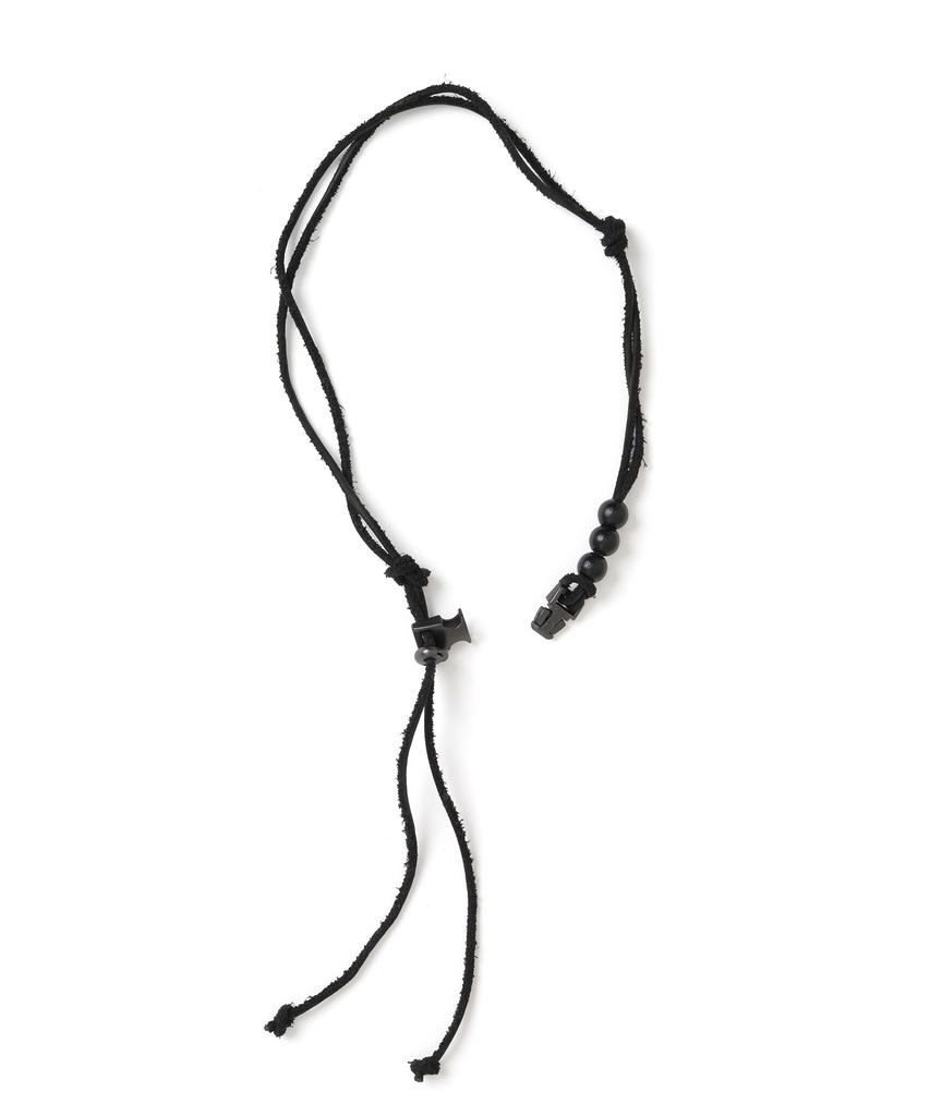 Millo Archive And Three-Way Leather Rope [Black]