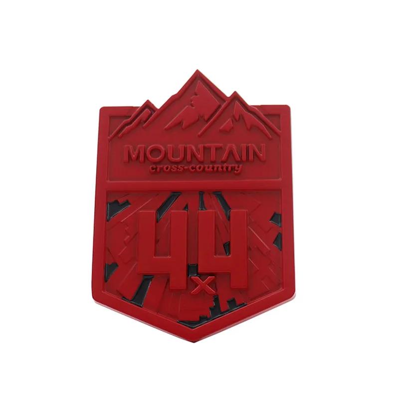 3D Car Styling 4X4 Mountain Cross Country 4WD for FJ Cruiser Car Fender Side trunk Decal Emblem Badge Sticker
