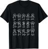 Algebra Dance Funny Graph Figures Math Equation T- Shirt