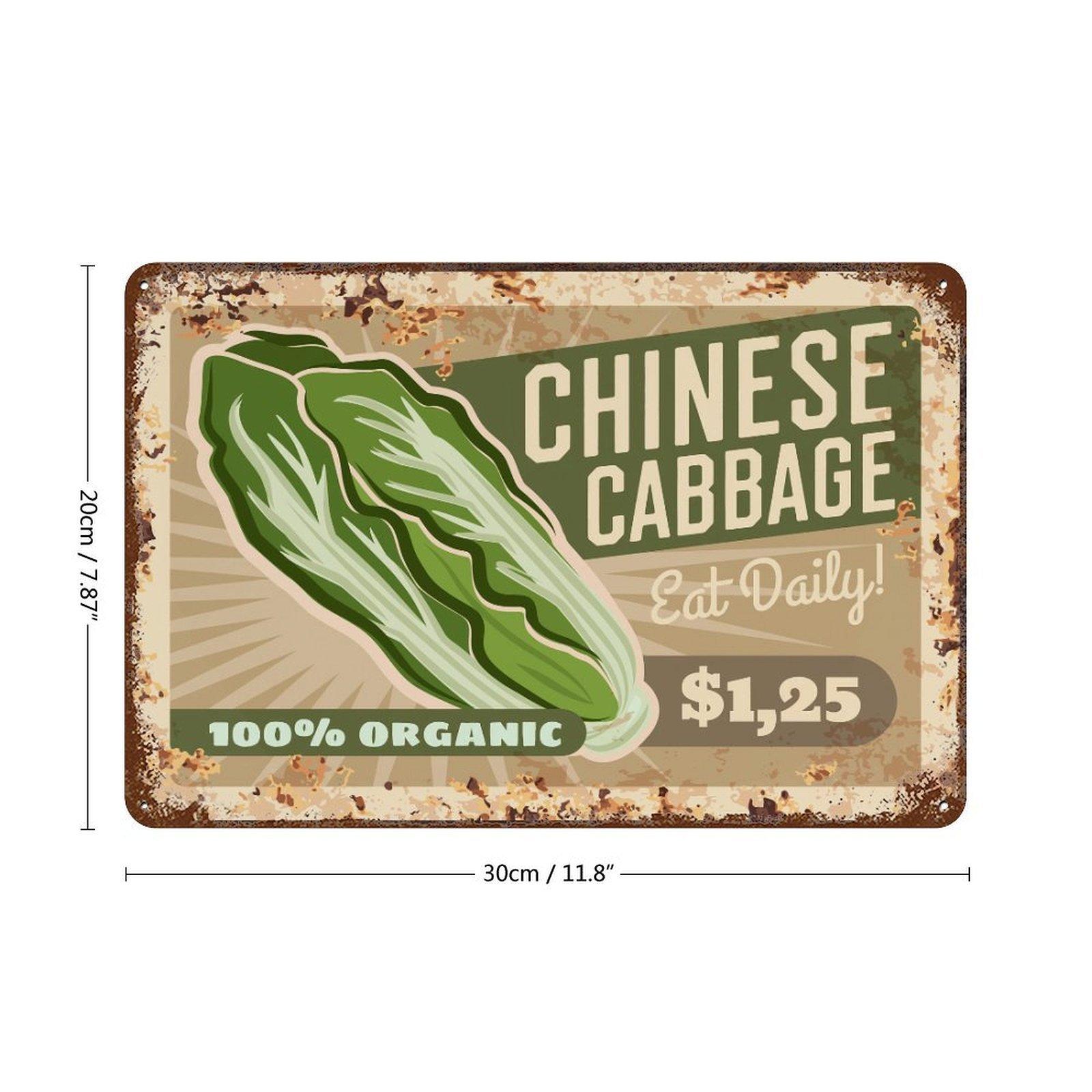 

1 Pack antique-style metal wall art plate, weathered rusty finish, great for bar, pub, café, kitchen, bedroom, hallway or living room wall décor 20*30CM