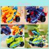 Transformer Dinosaur Vehicle With Impact Deformation For Toddler Gift