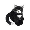 Trend Master Nadade Neko-chan Kitten Hachiware (black and White) [Stuffed Toy That Cries When Stroked] Realistic Communication Robot