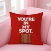 Fashion Geeky Humorous TThe Big Bang Theorys Cushion Cover Pillowcase Short Plush Invisible zipper Room Sofa Cushion Cover