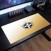 Brazil Football Crest Mouse Pad, Extended Non Slip Rubber Desk Mat for Gaming Office Laptop Fan Gift