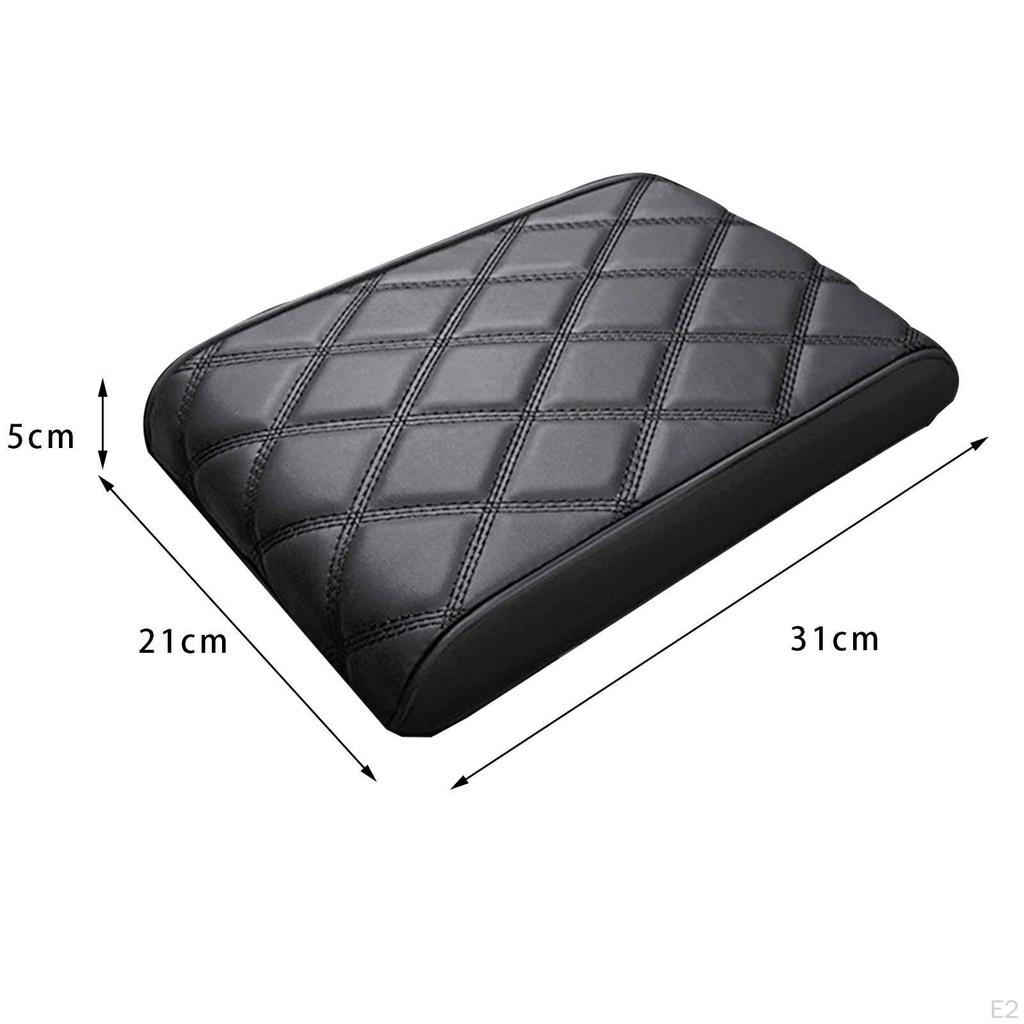 Auto Armrest Cover Console Box Cushion Pad Decor ,Accessories ,Memory Foam Silicone Car