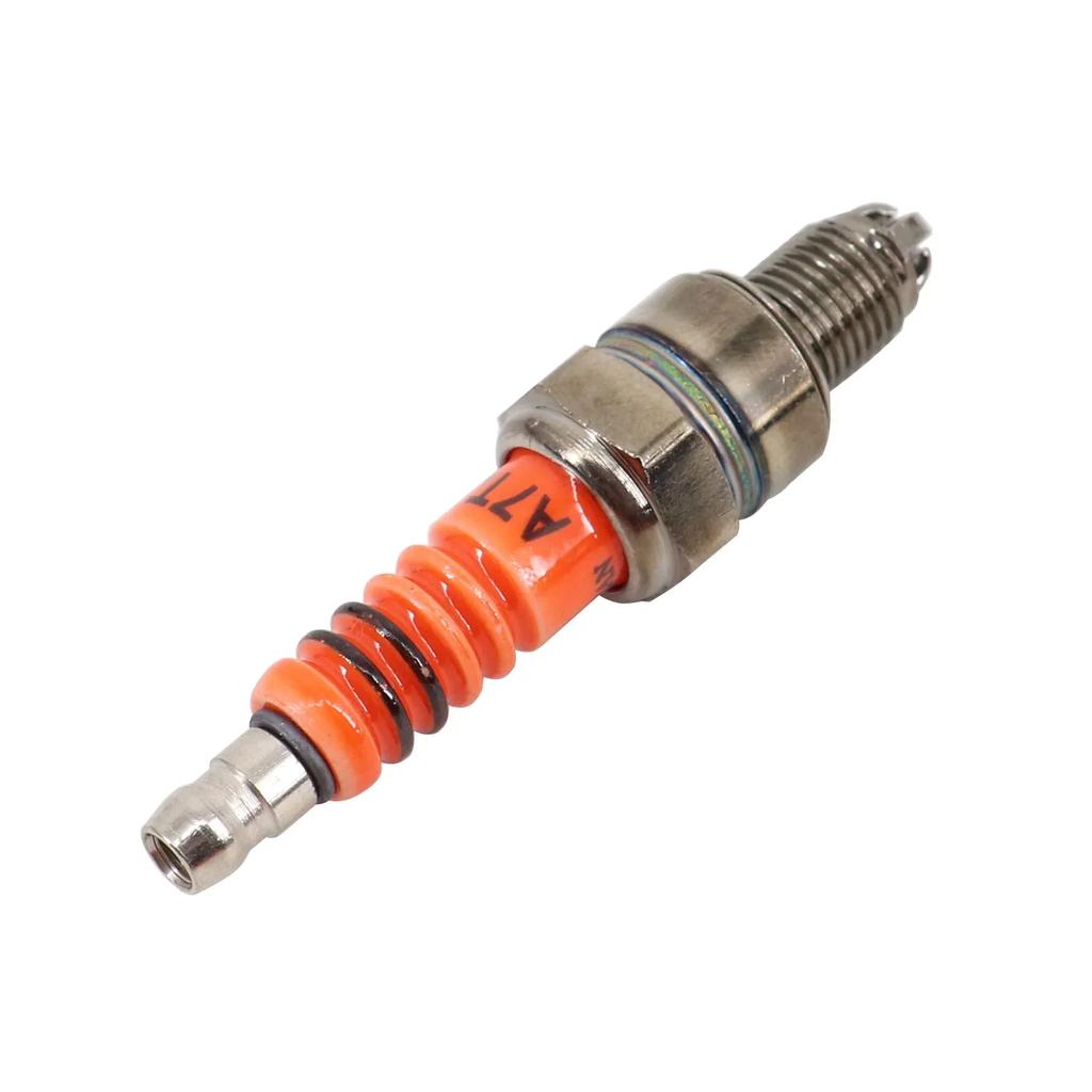SUPER 3pcs Electrodes Motor Racing A7TJC Spark Plug for GY6 CR7HIX CR7HSA C7HSA A7RTC A7TC UF22 CR6HSA C5HSA C6HSA