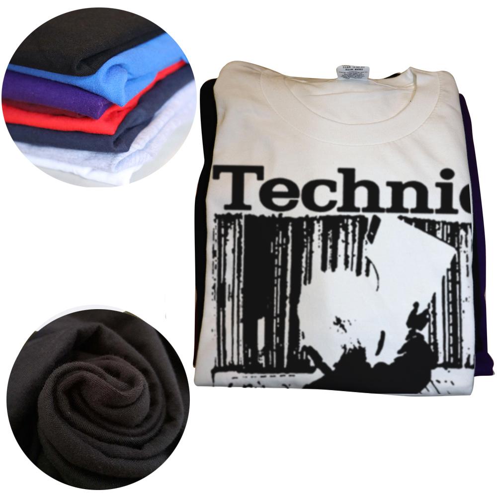Zabawna Koszulka Technics Dziecko Naucz Ich Dobrze Dj Muzyka Grafika Moda Męska Codzienna Koszulka 100% Bawełna Luźna Oversize Koszulka