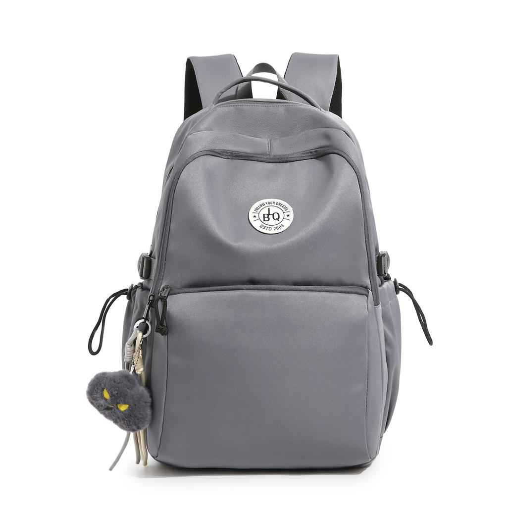 Schoolbag New Large Capacity Backpack Men's Trendy Cool Casual Class Travel Bag Lightweight Backpack Junior High School School Bag Women