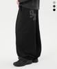 TRILLION Patch Double String Balloon Fit Jogger Pants_3Color