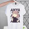 Anya Forger Printed T Shirt Men Yor Forger Tops Tees Harajuku Spy X FAMILY Tshirt Streetwear Hip Hop Male T-shirts