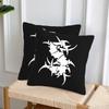 Sepultura Slayer Death Metal 2 Pcs Square Pillowcase Pillow Cover Cushion Zip Decorative Comfort Throw Pillow For Home Car