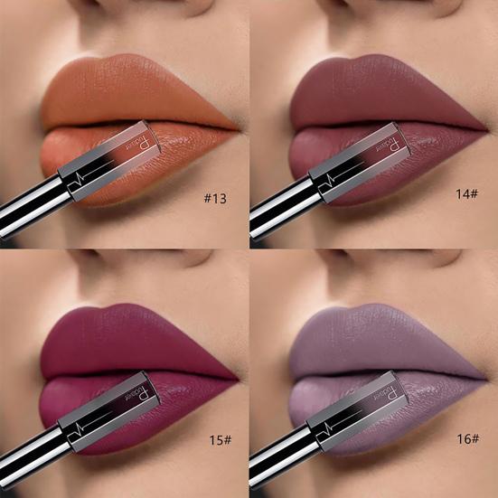 Balsamo per labbra idratante non secco Lucidalabbra opaco impermeabile senza sbavature 6 g Trucco labbra facile da colorare