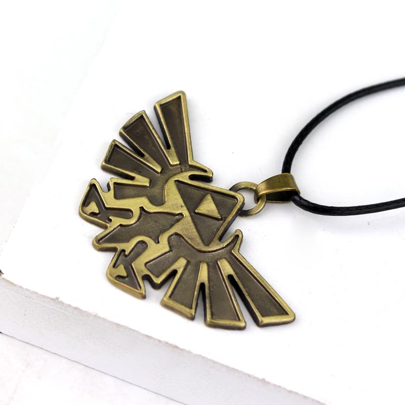 Legend of Zelda Ciondolo Kingdom Tears Accessori per giochi di ruolo Maglione Catena Collane da uomo e da donna Giocattoli Gioielli Regali
