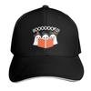 Booooks Halloween Ghost Reading Books Cap Fashion Casual Baseball Caps Adjustable Hat Hip Hop Summer Unisex Baseball Hats