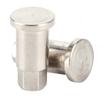 2Pcs RC Car Front Wheel Metal Axle Shortened for WPL D12 Spare Parts Modification Accessories