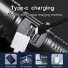 Portable Rechargeable LED Flashlights High Power Military Tactical Flashlight Telescopic Zoom Torch Lamp Outdoor Camping Fishing