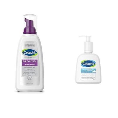 PRO Ölkontrolle Schaum Gesichtsreiniger für Akne & fettige Haut 236ml Gesichtsreiniger, Schaumreiniger 236ml | Niacinamid, Pro-Vitamin B5