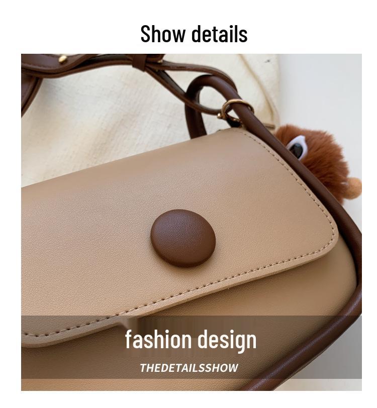 Mini Cute Solid Color Unisex Single Shoulder Crossbody Bag for Summer