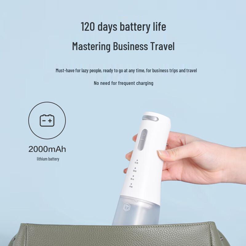 Jingdong Crafted Portable Water Flosser CN plug (adapter included)