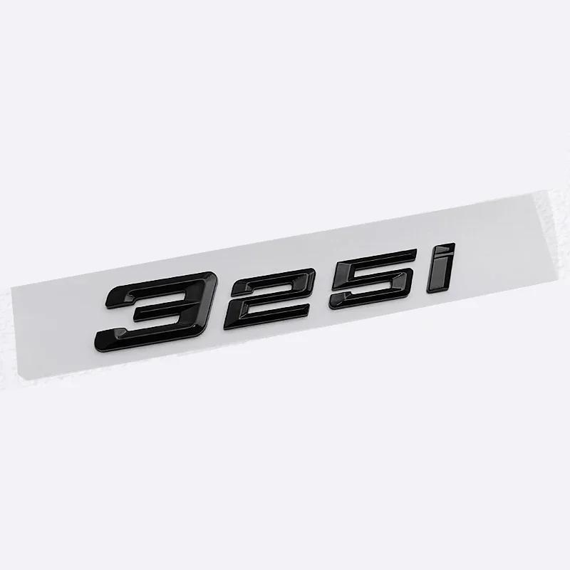 Naklejki z literami ABS na samochód Naklejka Voor BMW 320i 520Li 730Li 760Li Emblemat z tyłu