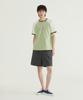 COVERNAT On A Trip Graphic Ringer T-Shirt Sage Green