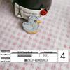 Self-Adhesive Cute Cartoon Duck Embroidered Patch for Clothes and Bags