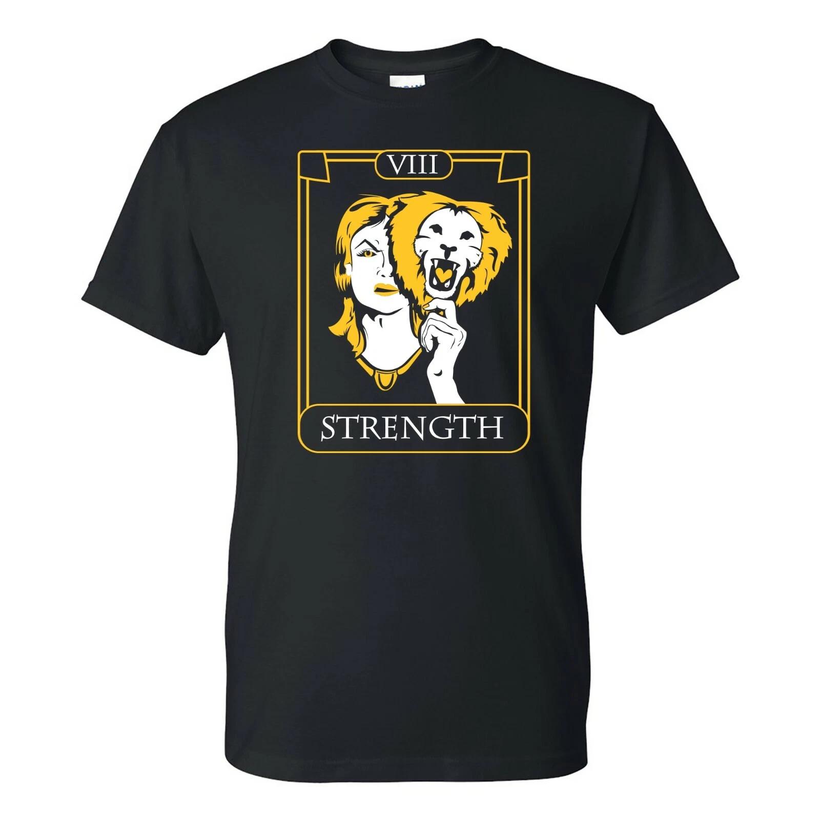 Major Arcana Justice - Fortune Telling Occult T Shirt - Black 3XL