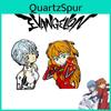 Stylish Eva Evangelion Metal Badge Perfect Accessory For Any Outfit