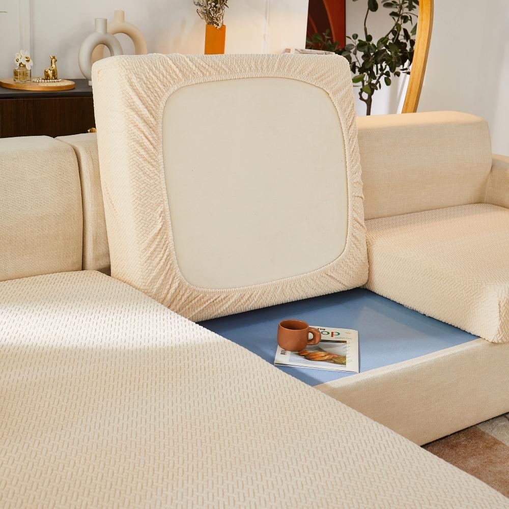 Thick Jacquard Sofa Seat Cover Elastic Sofa Cover Protector Couch Cover For Sofa Anti-Dust Removable Sofa Cushion Slipcover