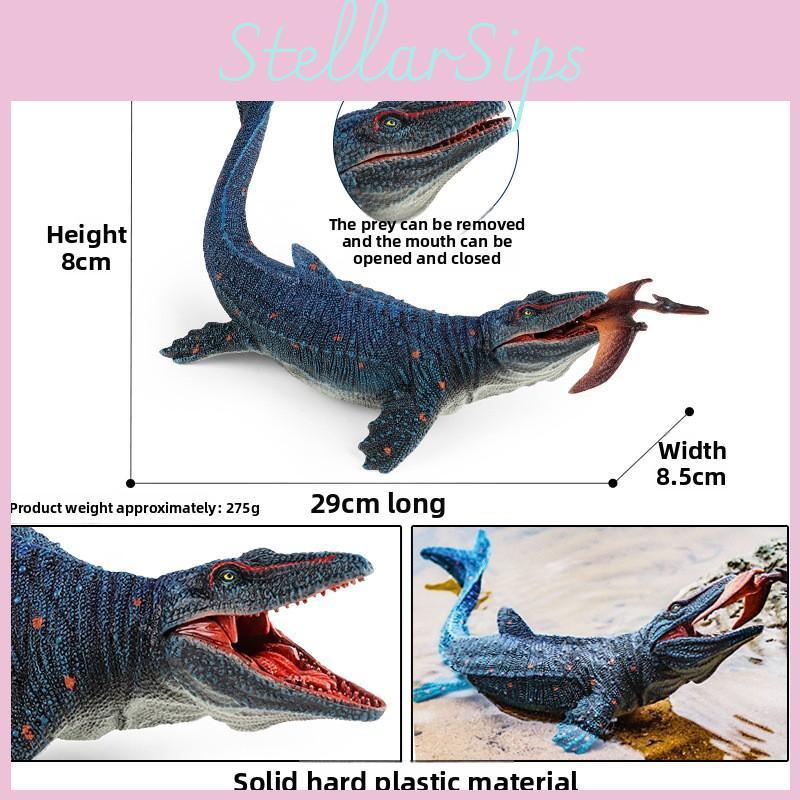 Mosasaurus Dinosaur Collectible Model With Movable Jaws For Learning And Fun