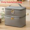 Stylish Pu Insulated Meal Pack With Multiple Compartments For School Work And Outdoor Activities