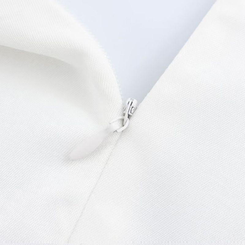 Kaslead New Arrival Women's Clothing Fashion Style Fashion Minimalist with Lining Shoelace Sleeveless Dress