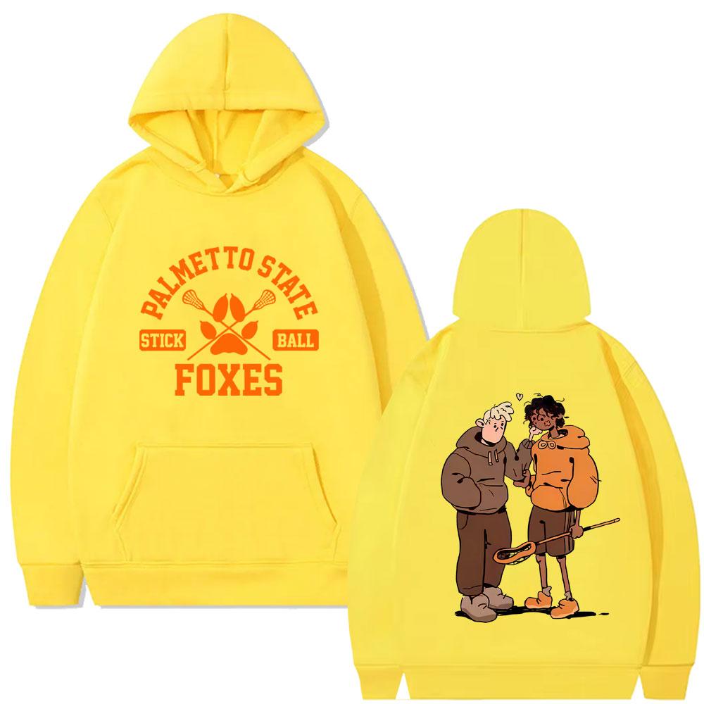 All for The Game The Foxhole Court Palmetto State Foxes Hoodie Men's Fashion Oversized Hoodies Lacrosse Boys