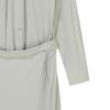LESS Cotton Blend Casual Long Sleeve Shirt Dress