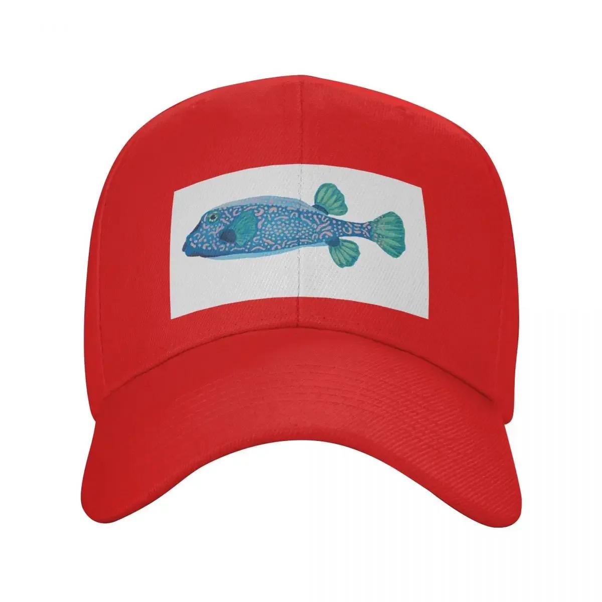 Spotty fish Baseball Cap Unique hats Military Cap Unisex Trucker Hat Anime Hat Womens Hats Unisexs