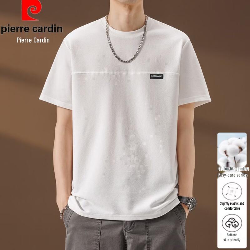Pierre Cardin Men s Round Neck Cotton Blend T-Shirt XXL