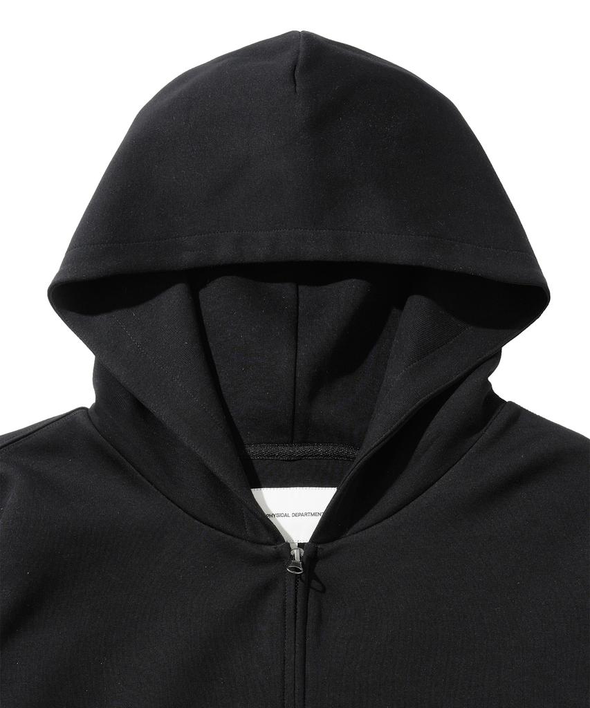 Butterfly Sportswear Original Embroidered Logo 2-Way Zip-Up Hoodie Black