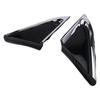1Pair Rearview Mirror Triangular Panel Corner Window Panel FK7B-17075AE5UAW FK7B-17074AE5UAW For Ford Edge 2015-