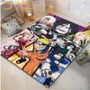 Anime Naruto Printed Floor Mat Living Room Area Rugs Bedroom Bedside Bay Window Carpet