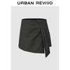 UR2026 Women's Asymmetrical High-Waist Mini Skirt
