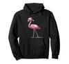 Awesome Cool Flamingo Hoodie with Christmas Hat and Sunglasses