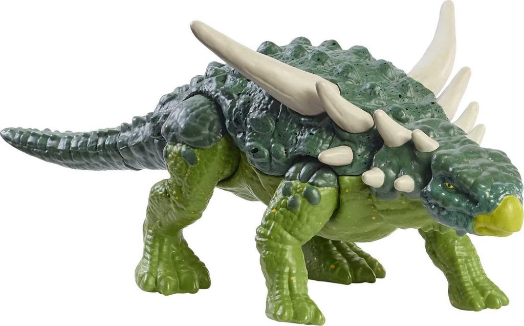 Mattel Jurassic World Realistic Mini Action Figure Sauropelta 4 and HBY67 [Dinosaur Toy] [Ages Up]