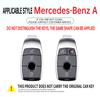 NSY2   Alloy Car Remote Key Case Cover Shell Fob For Mercedes Benz A C E S G Class GLC CLE CLA GLB GLS W177 W205 W213 W222 X167 AMG