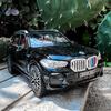 1:32 Compatible for BMW X5 SUV Model Car Toy, Zinc Alloy Pull Back Toy Car with Sound and Light for Kids Boy Girl Gift