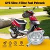 HIAORS GY6 50cc 150cc Vacuum Fuel Pump Petcock Compatible with 125cc 139QMB Taotao ATM50-A1 VIP50 Thunder NQ50 Kymco Agitity50 Jonway Roketa Sunl
